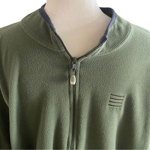 Land’s End Men’s Quarter Zip Fleece Pullover Size XXL - Picture 2 of 6